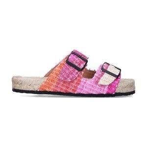 Yucatan Raffia Stripe Nordic Sandals